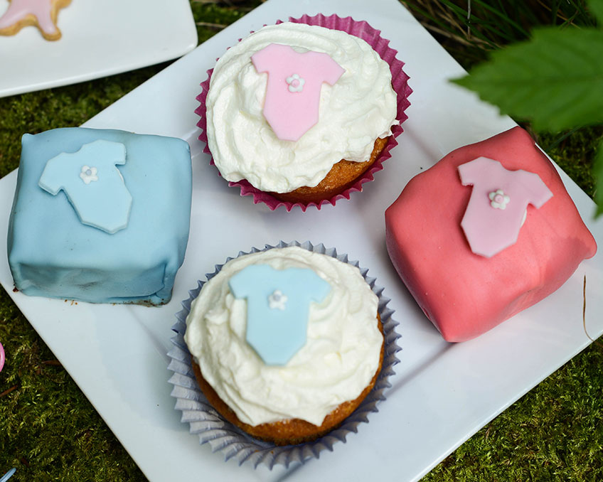 So herrliche Leckereien kannst du mit Backzubehör für die Babyparty zaubern
