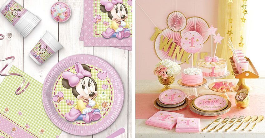 Süße Windeltorte für Mädchen mit Minnie Mouse Design - Jetzt bestellen