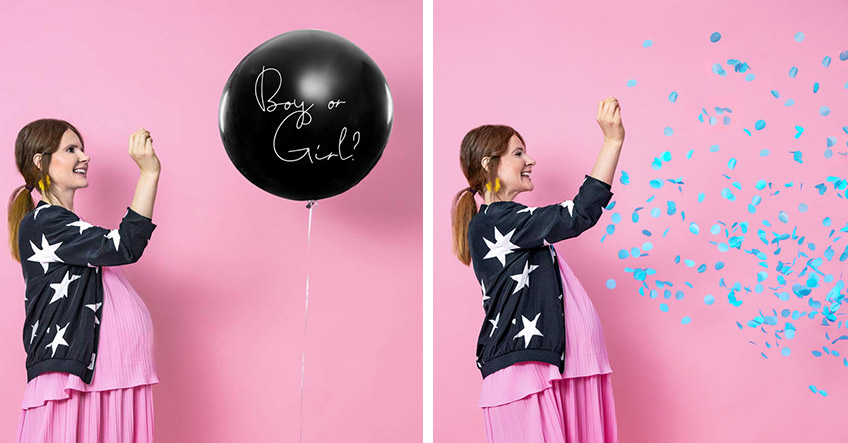 Noch mehr Partydeko für eine spannende Gender Reveal findest du in unserem Shop!