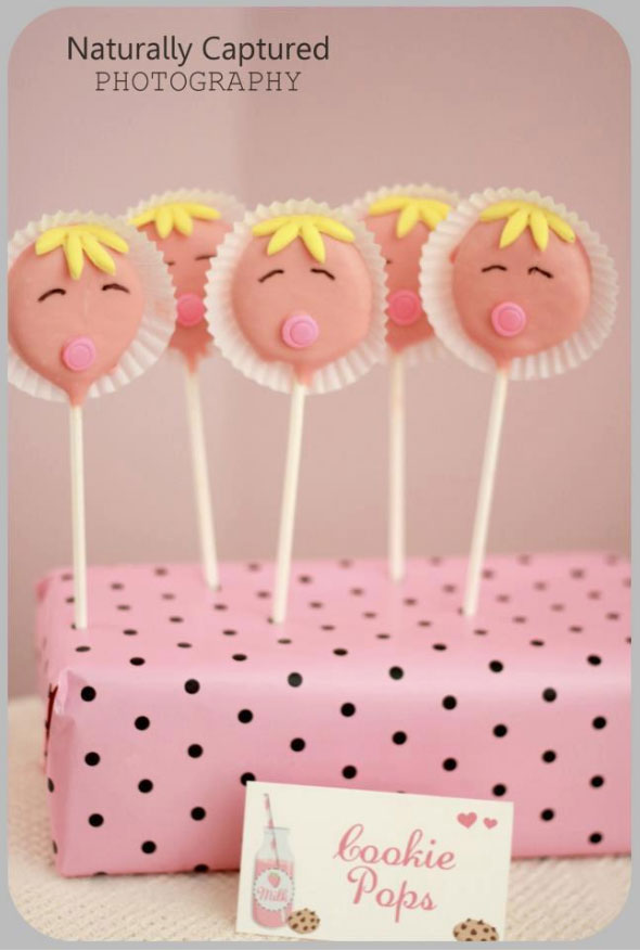 Baby Cake Pops mit süßen Gesichtern von Takes the Cake Decorating