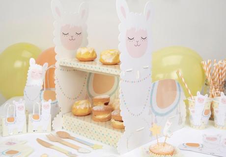 Passe deine Candy Bar zur Babyparty farblich ans Motto an