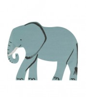 Elefant-Servietten - 16 Stück