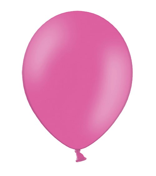 Standard-Luftballons - hot pink - 50 Stück
