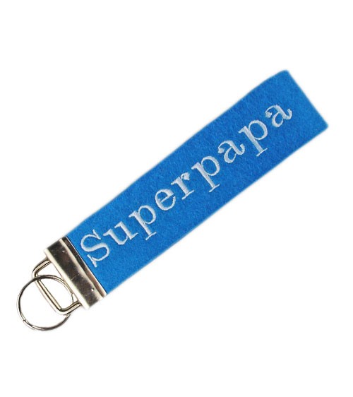 Schlüsselanhänger "Superpapa"