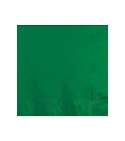 Cocktail-Servietten - emerald green - 50 Stück