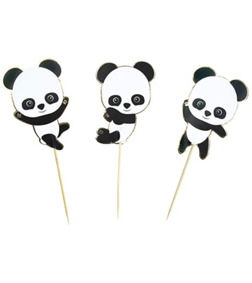Cake-Topper-Set "Panda" - 3-teilig