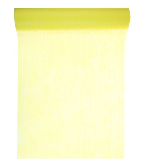Tischläufer aus Vlies - gelb - 30 cm x 10 m