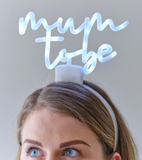 LED-Haarreifen "Mum to Be"