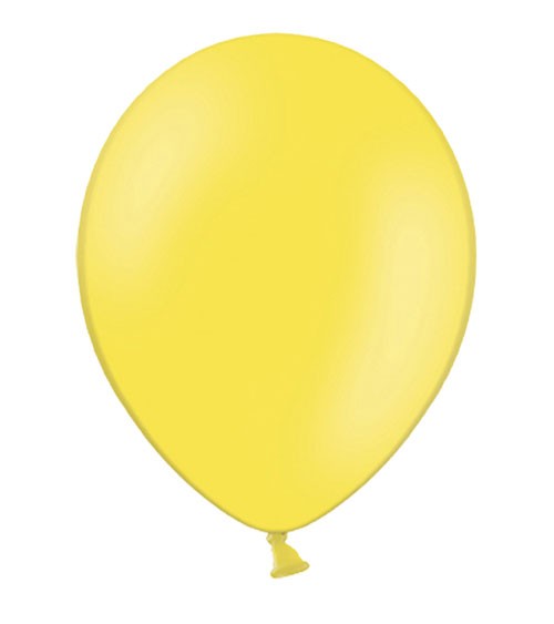 Standard-Luftballons - limonengelb - 10 Stück