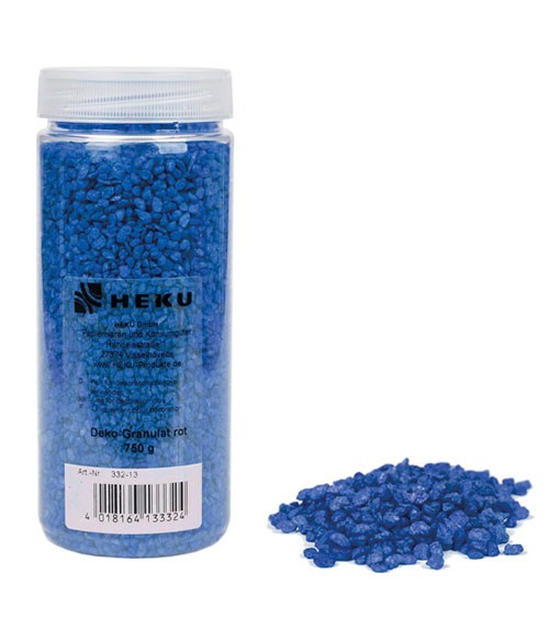 Deko-Granulat - 750 g - dunkelblau