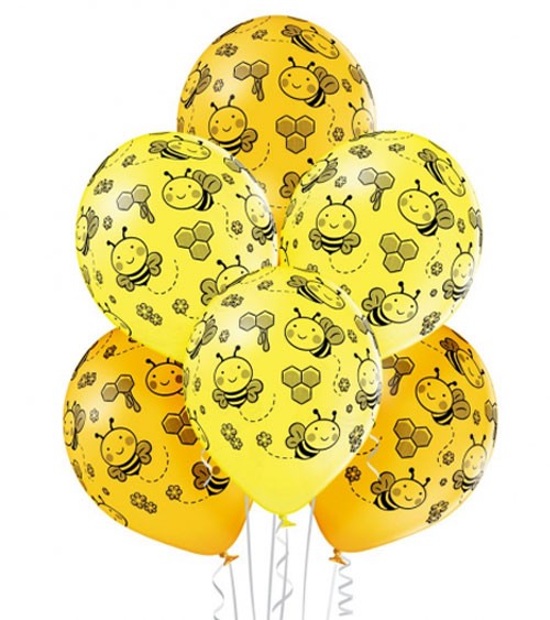 Luftballon-Set "Kleine Biene" - 6-teilig