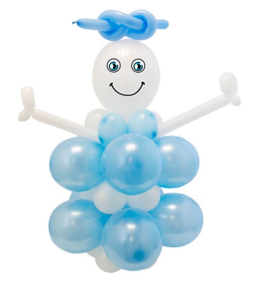 DIY-Ballon-Kit "Baby Boy" - 65 cm