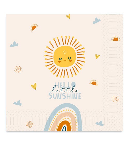 Servietten "Hello little Sunshine" - 20 Stück