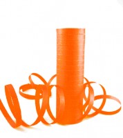 Papierluftschlange - dunkelorange