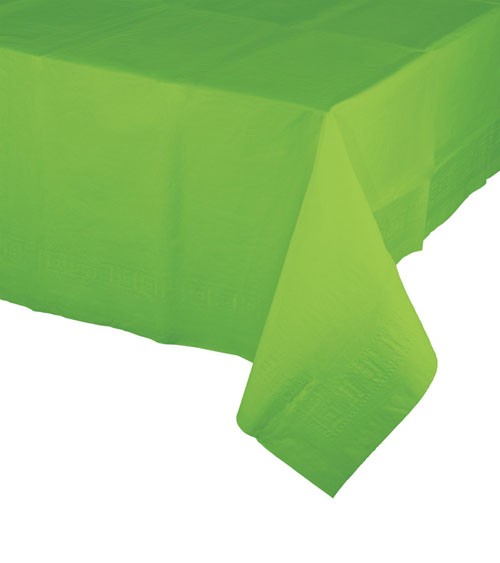 Kunststoff-Tischdecke - fresh lime - 137 x 274 cm