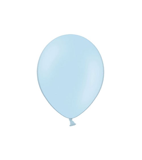 Mini-Luftballons - pastellblau - 12 cm - 100 Stück