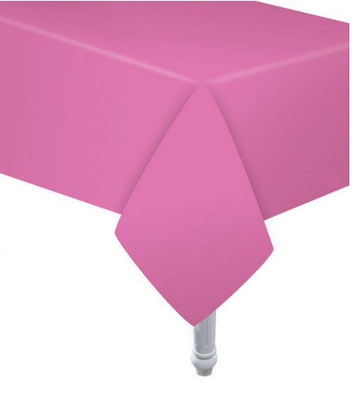 Papier-Tischdecke - candy pink - 132 x 183 cm