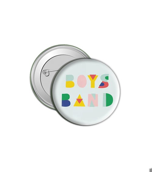 Button "Baby Love" - Boys Band
