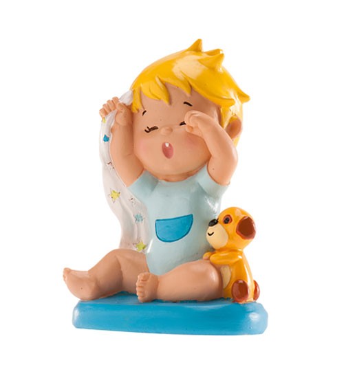 Deko-Figur "Baby Junge mit Tuch" - 10 cm