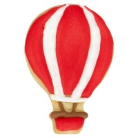 Ausstechform mit Innenprägung "Heißluftballon" - 6,5 cm