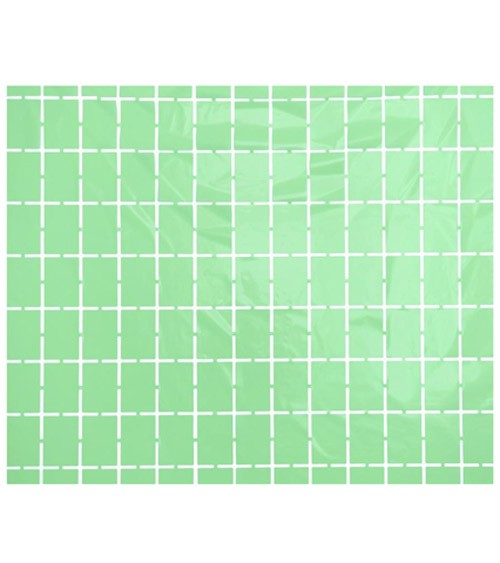 Deko-Vorhang "Squares" - pastell hellgrün - 1 x 2 m