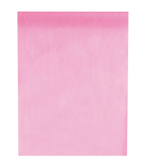 Tischläufer aus Vlies - rosa - 30 cm x 10 m
