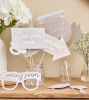 Photobooth-Set "Babyshower" - 10-teilig