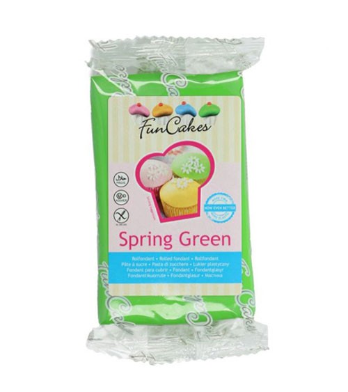 FunCakes Fondant - spring green - 250g