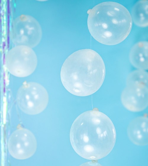 Mini-Luftballons - crystal clear - 12 cm - 100 Stück