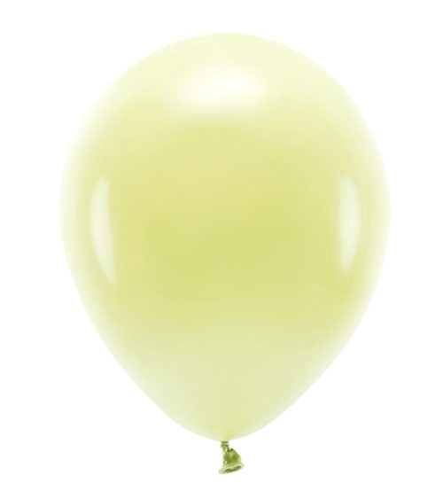 Standard-Ballons - hellgelb - 30 cm - 10 Stück