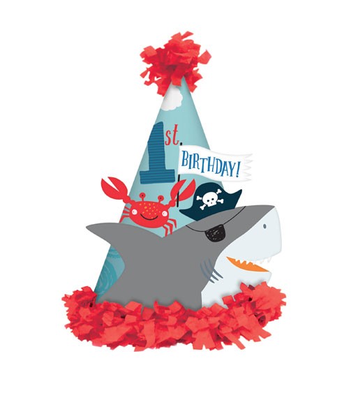Partyhut "Ahoy Birthday" - 1. Geburtstag