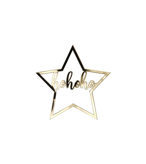 Dein Deko-Schriftzug "Stern" aus Acrylspiegel - Wunschtext