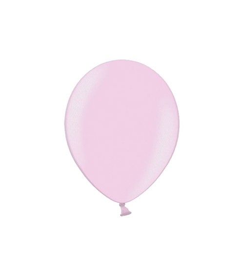 Mini-Luftballons - metallic candy pink - 12 cm - 100 Stück